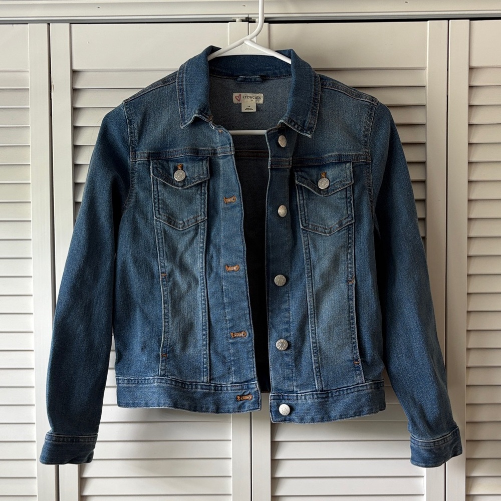 Jcrew Crewcuts Girls Denim Jacket
